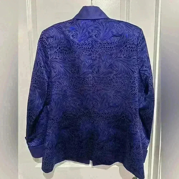 Vintage Eva Polini Star-studded Dark Blue blazer - Picture 3 of 4